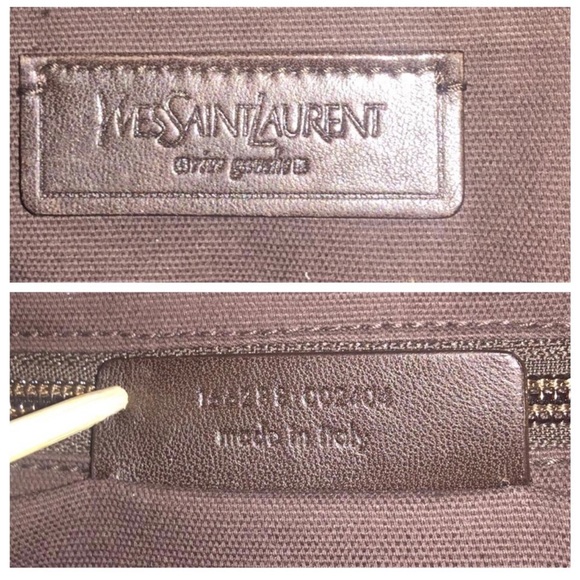 Saint Laurent Tweed Belted Tote - Picture 8 of 9